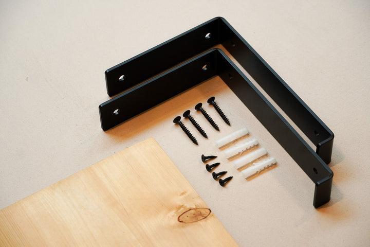 Bevestigingsmateriaal Wandplank Beugels Lichtbruin Baan Woods