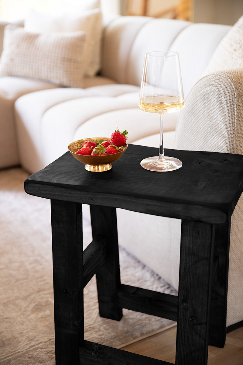 Kruk Bello van Baan Woods in de kleur zwart 