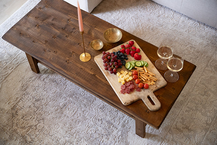 Salontafel Beer met eten, drinken en accessoires 