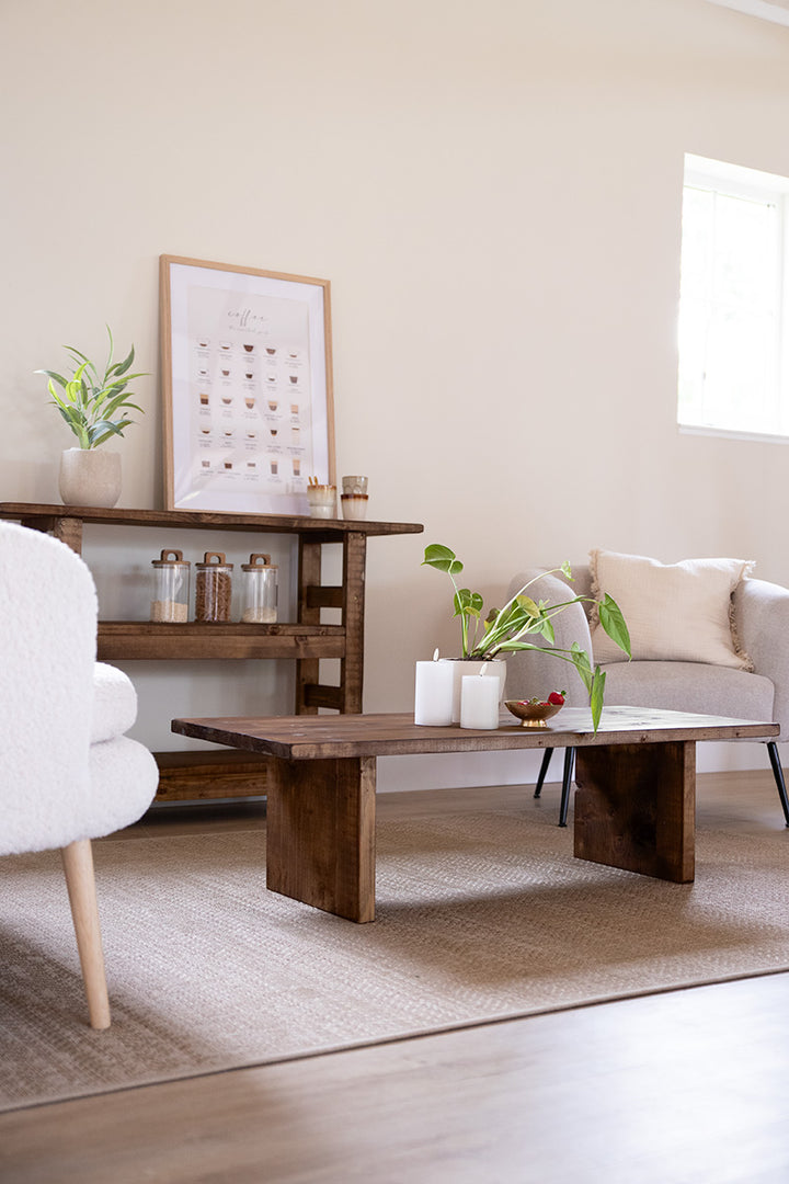 Salontafel Bliss in een mooi licht interieur