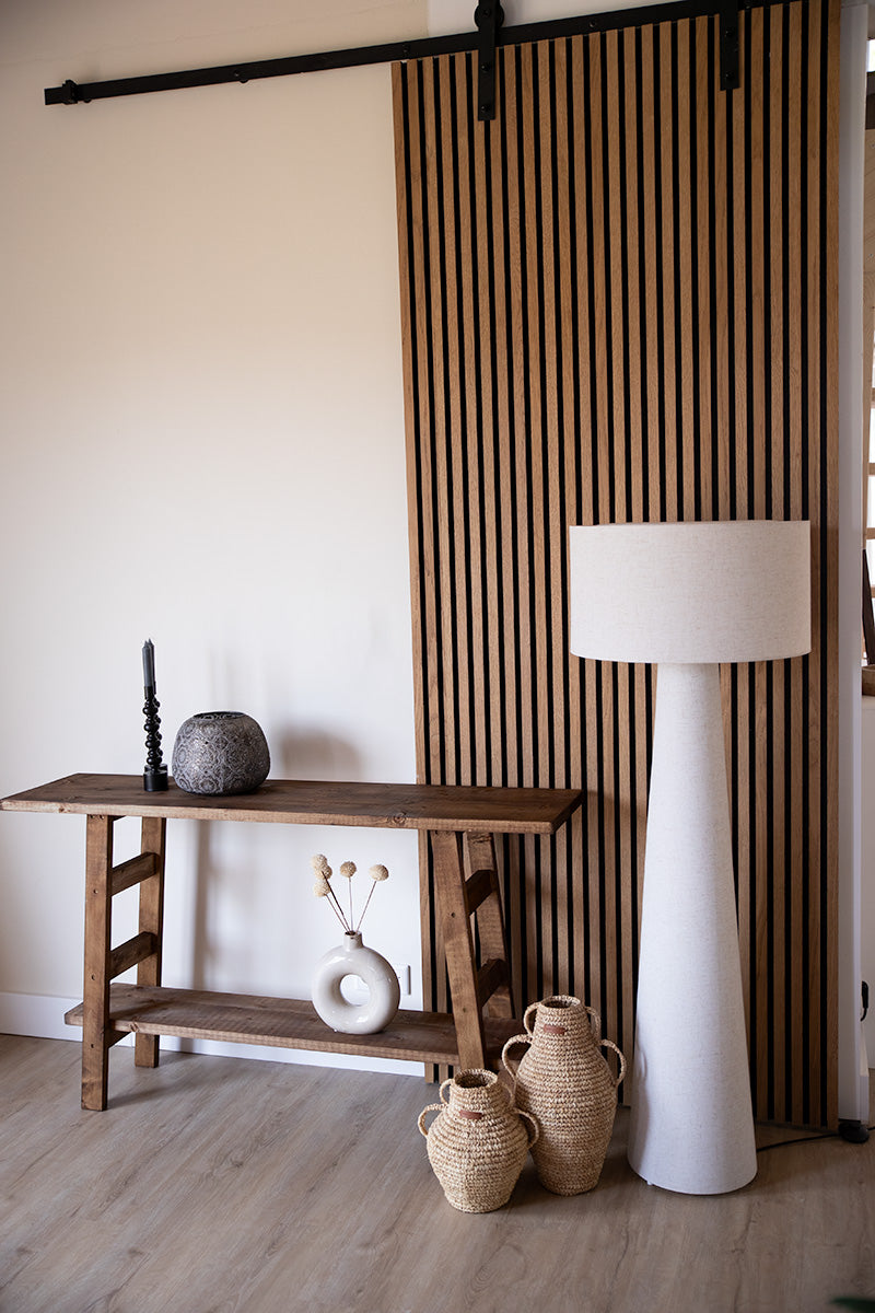 Wandtafel van Baan Woods, perfect voor in de hal, slaapkamer of woonkamer 