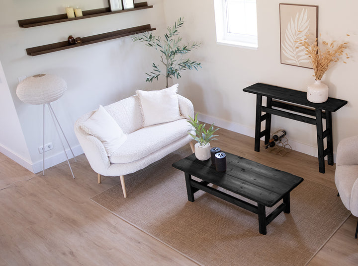 Zwarte meubels van Baan Woods, maatwerk