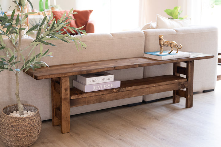 Sidetable Wolf is perfect om te plaatsen achter de bank in de woonkamer of zithoek