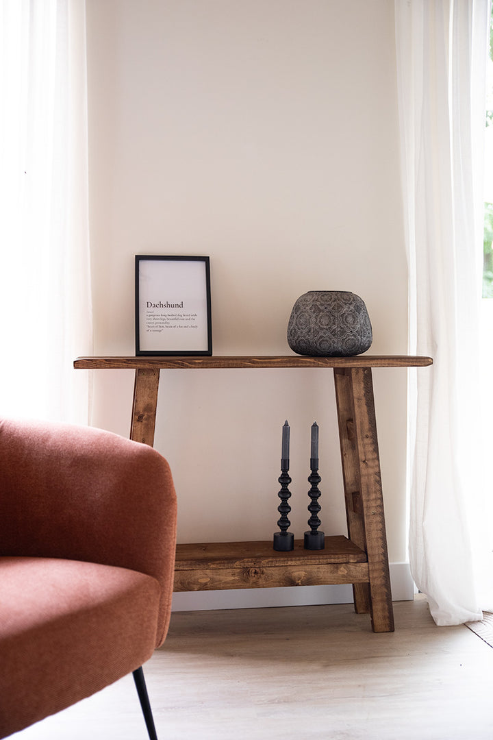 Sidetable Woods van Baan Woods, uniek en handgemaakt 