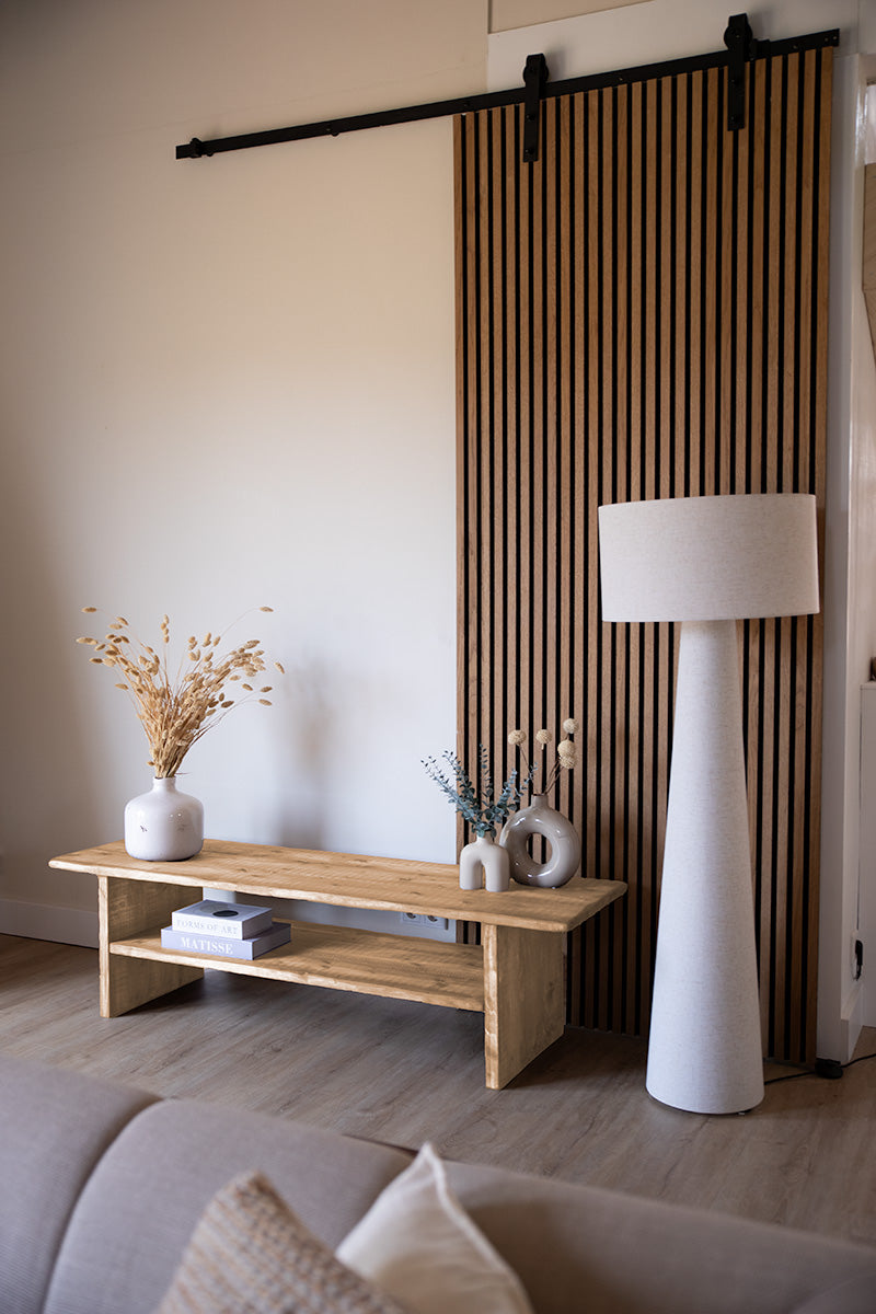 Baan Woods tv-meubel van duurzaam massief hout