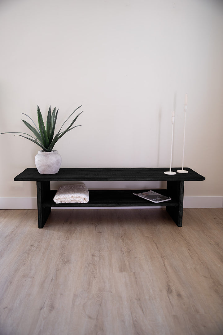 Baan Woods tv-meubel van duurzaam massief hout