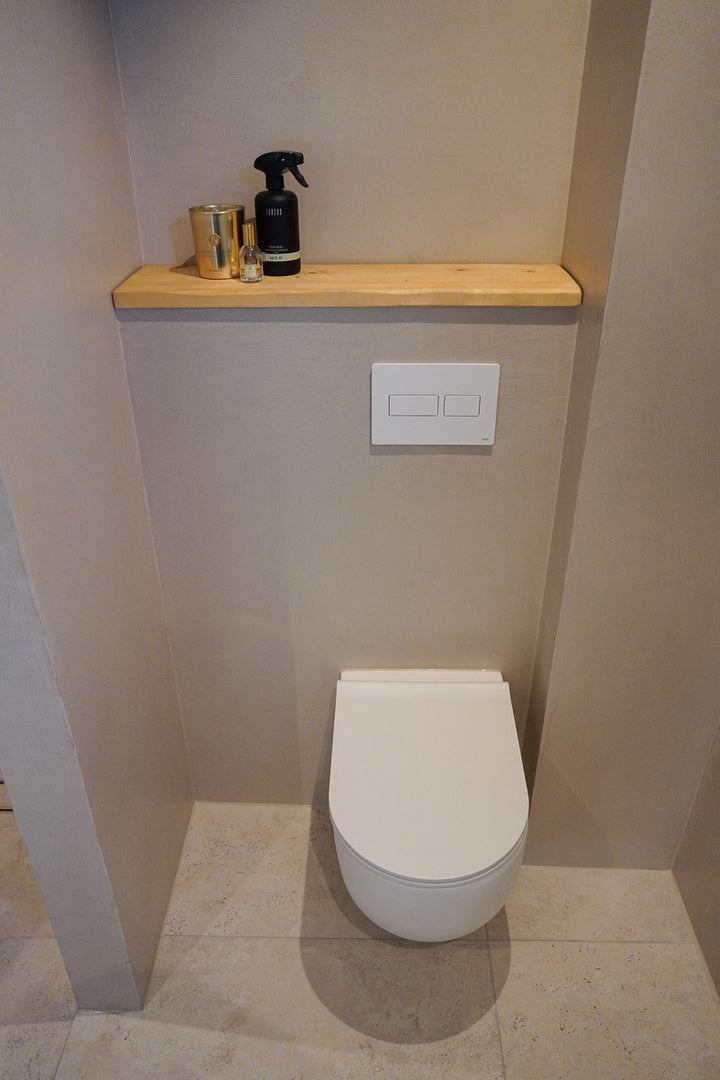 Toiletplank van Baan Woods in de kleur lichtbruin