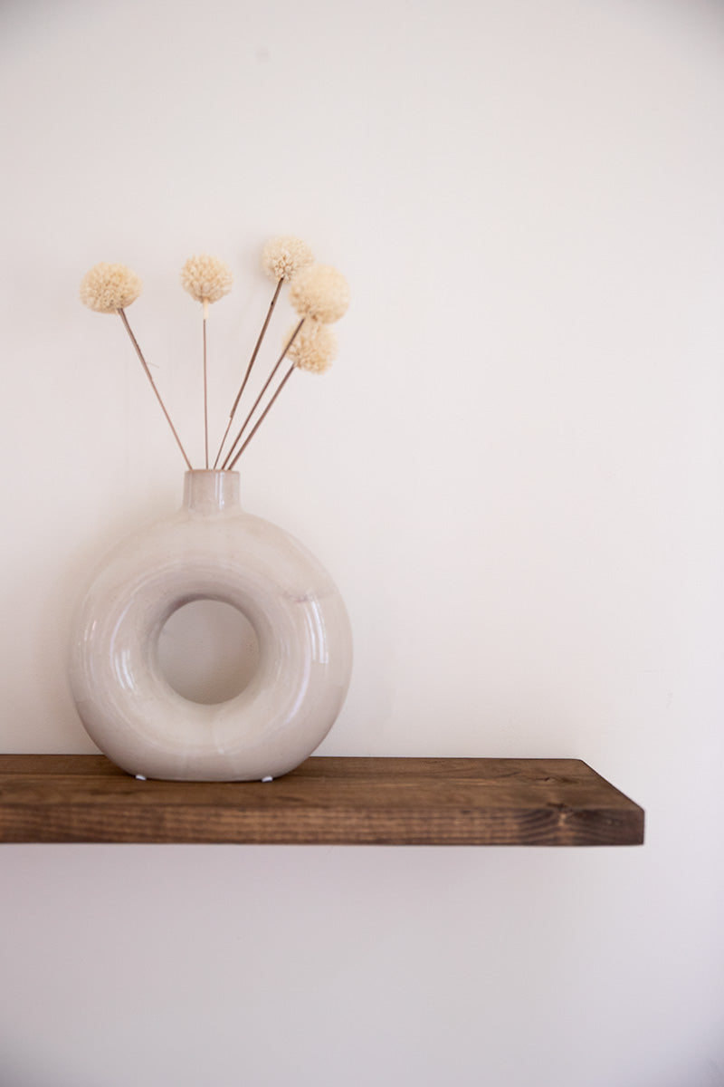 Wandplank West Baan Woods Donkerbruin