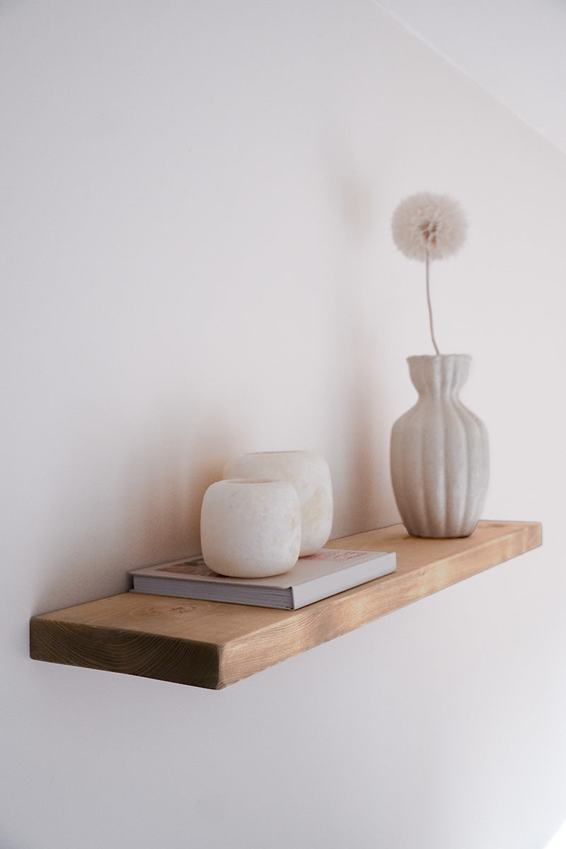 Wandplank Bay Lichtbruin
