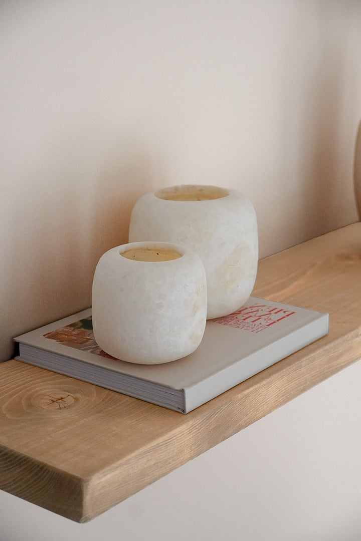 Wandplank Bay met accessoires 