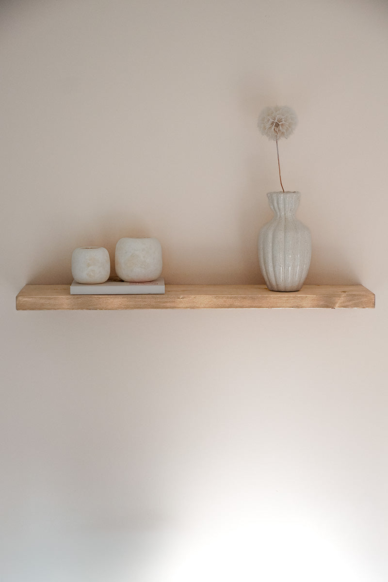 Wandplank Bay Lichtbruin