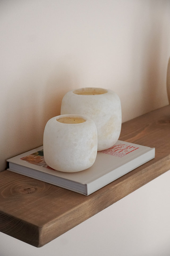 Wandplank Bay met accessoires 